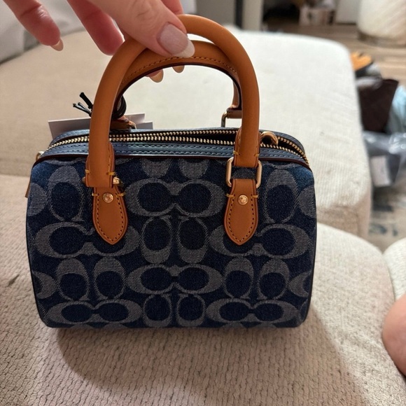 Coach denim mini Rowan - Picture 2 of 3